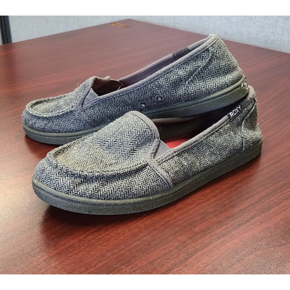 Roxy Minnow Casual Shoes Gray Women's Size 7